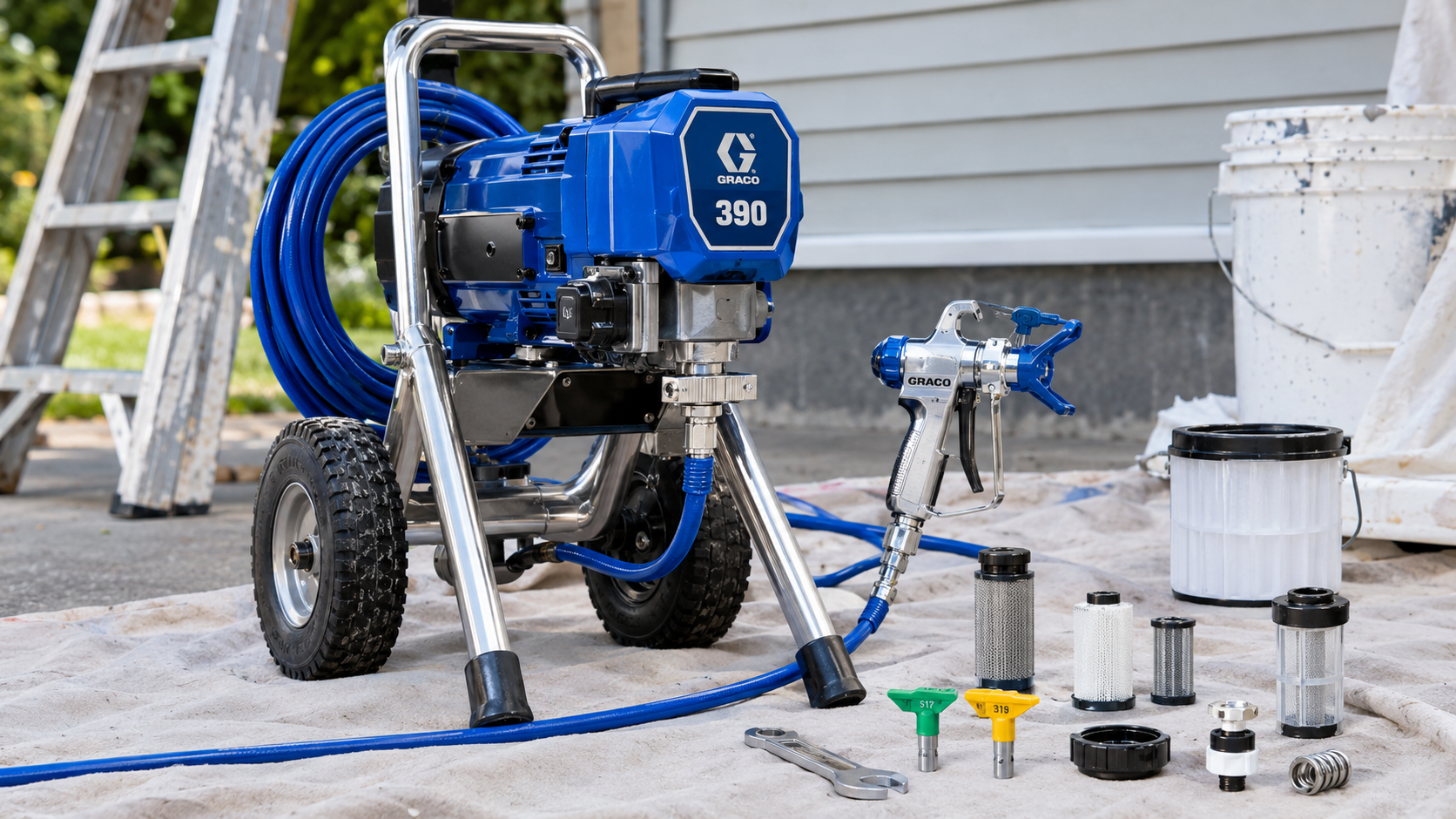 graco 390 pc parts: a walkthrough for owners who did not buy it new
